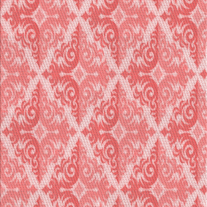 Patterned Pastel Pink Rug, pat1573rd