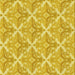Round Patterned Yellow Rug, pat1573yw