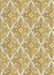 Machine Washable Transitional Khaki Gold Rug, wshpat1573