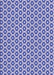 Patterned Sapphire Blue Rug, pat1574blu