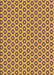 Patterned Saddle Brown Rug, pat1574org