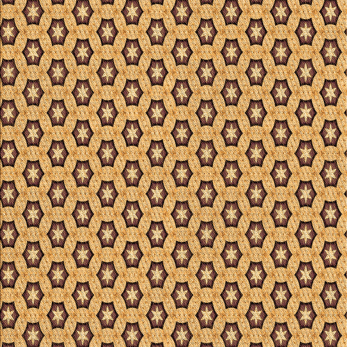 Machine Washable Transitional Saddle Brown Rug, wshpat1574org