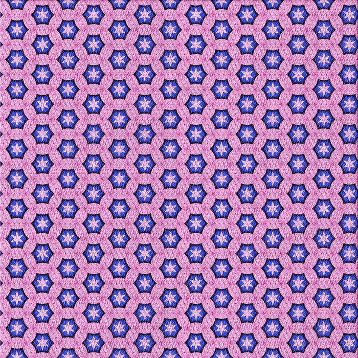 Round Machine Washable Transitional Amethyst Purple Rug, wshpat1574pur