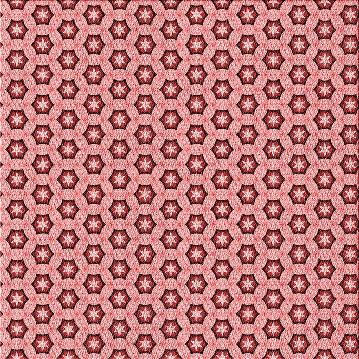 Round Patterned Pastel Pink Rug, pat1574rd