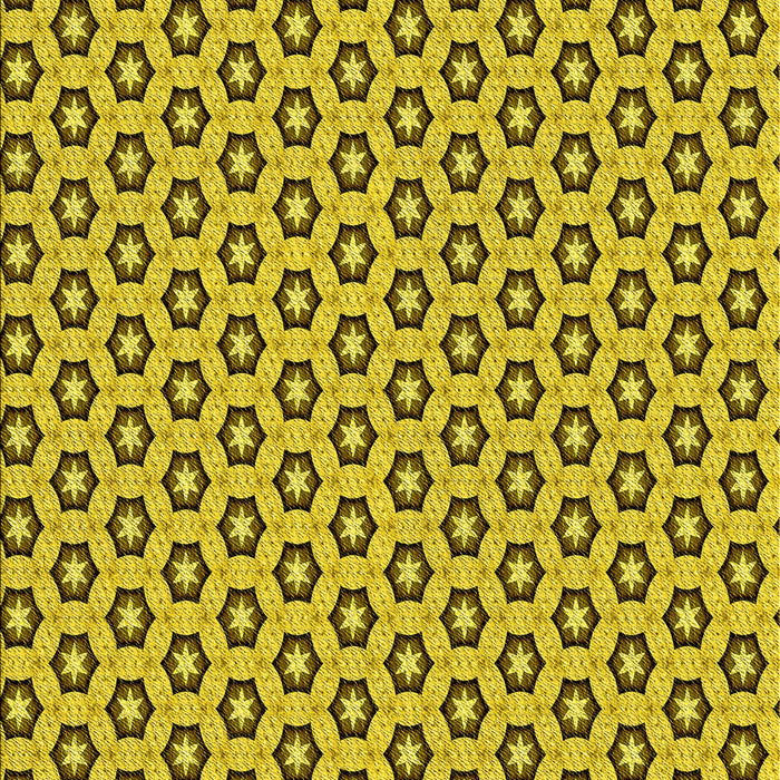 Machine Washable Transitional Golden Yellow Rug, wshpat1574yw