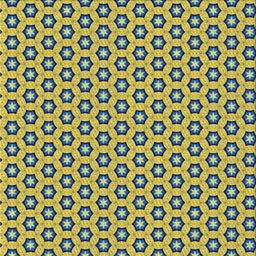 Sideview of Machine Washable Transitional Yellow Rug, wshpat1574