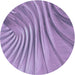 Square Machine Washable Transitional Bright Lilac Purple Rug in a Living Room, wshpat1575blu