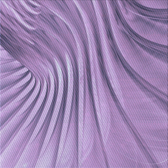 Round Machine Washable Transitional Bright Lilac Purple Rug, wshpat1575blu