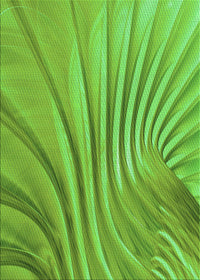 Machine Washable Transitional Emerald Green Rug, wshpat1575grn