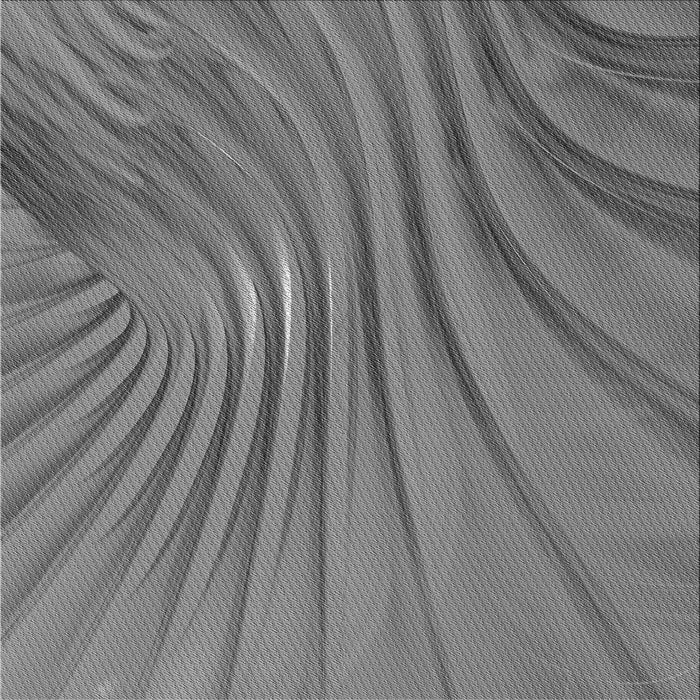 Round Patterned Carbon Gray Rug, pat1575gry