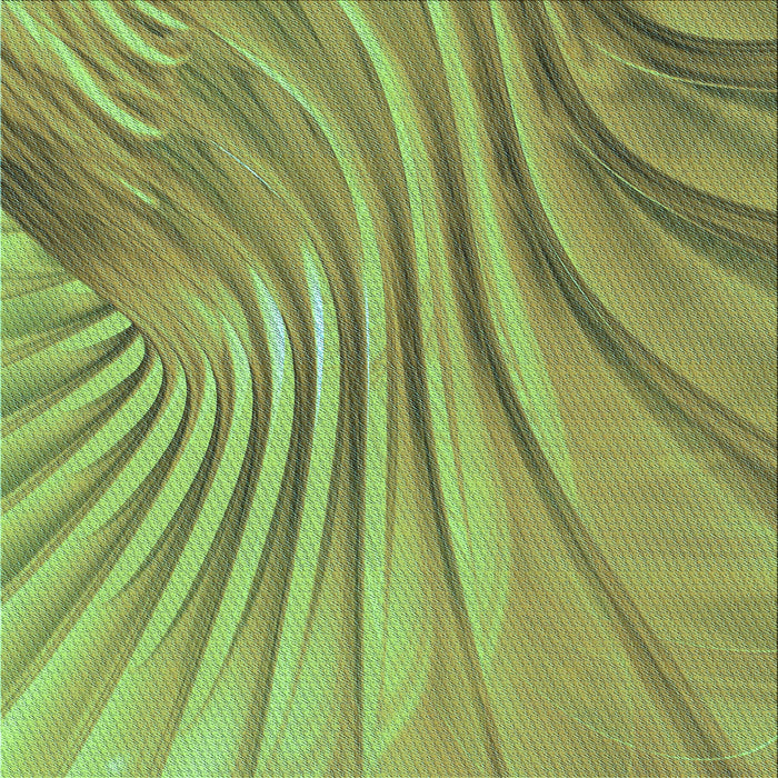 Round Machine Washable Transitional Yellow Green Rug, wshpat1575lblu