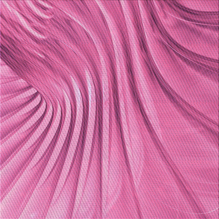 Round Machine Washable Transitional Deep Pink Rug, wshpat1575pur