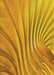 Machine Washable Transitional Deep Yellow Rug, wshpat1575