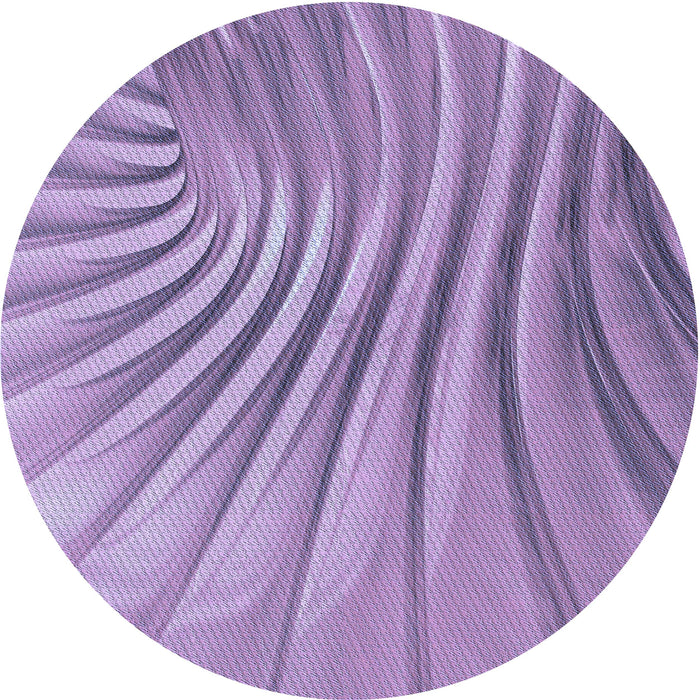 Square Machine Washable Transitional Bright Lilac Purple Rug in a Living Room, wshpat1576blu