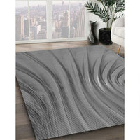 Patterned Ash Gray Rug, pat1576gry