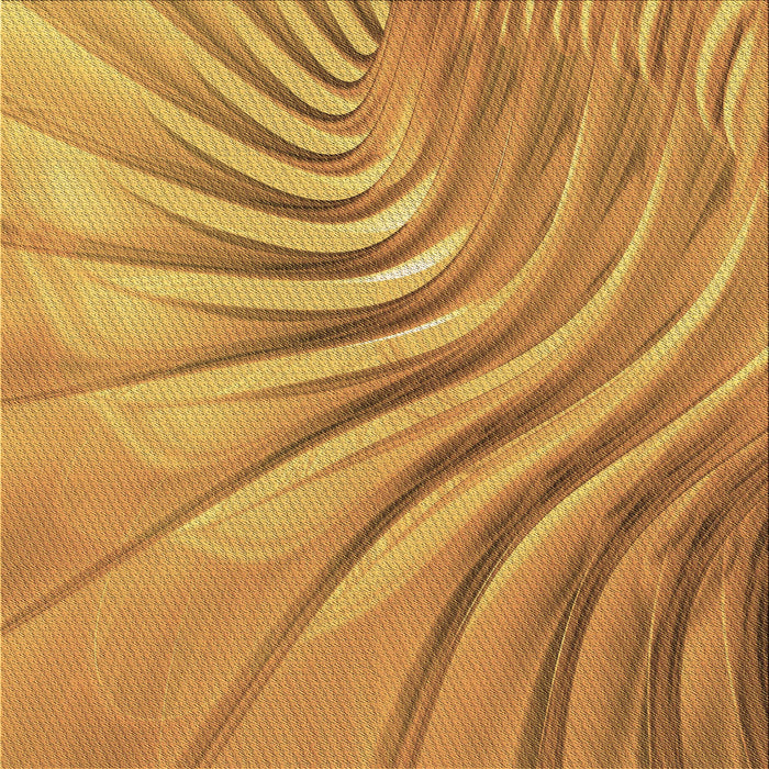 Round Patterned Sedona Brown Rug, pat1577brn