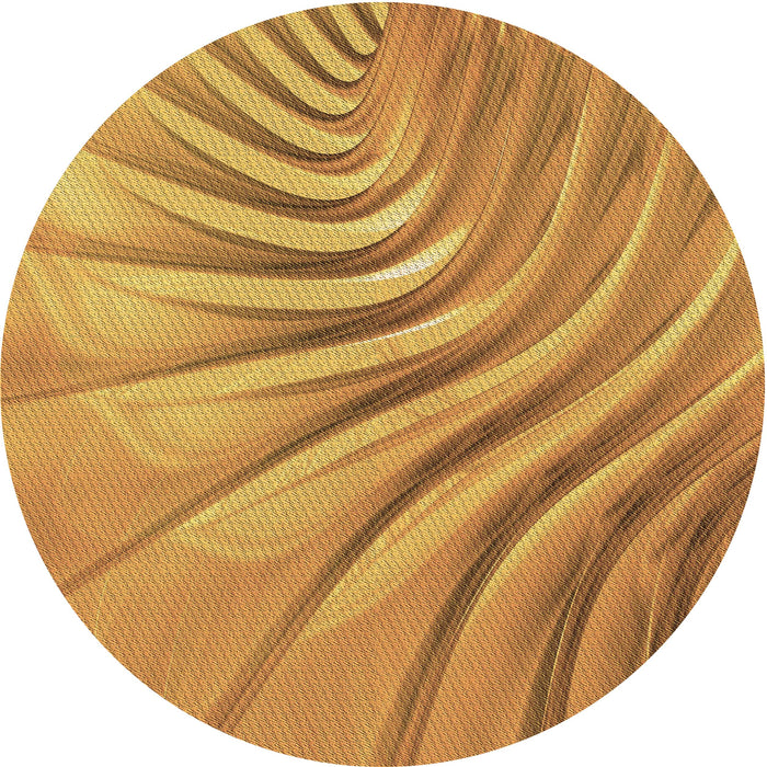 Square Machine Washable Transitional Sedona Brown Rug in a Living Room, wshpat1577brn