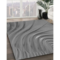 Patterned Ash Gray Rug, pat1577gry