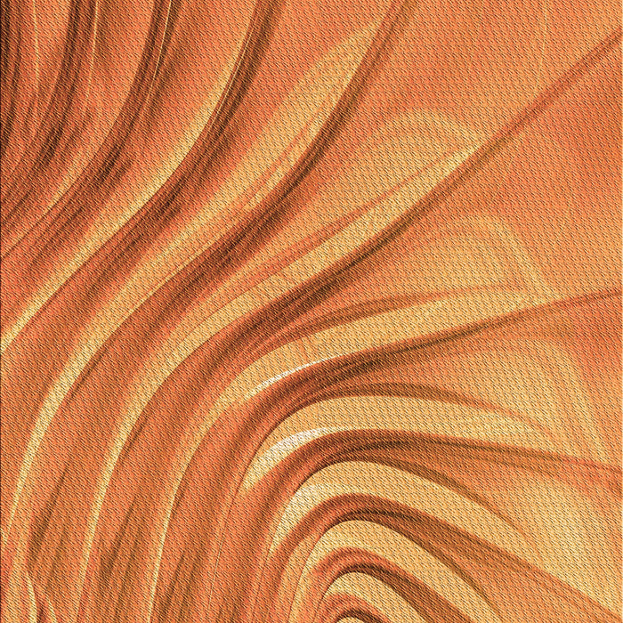 Machine Washable Transitional Orange Red Orange Rug, wshpat1577org