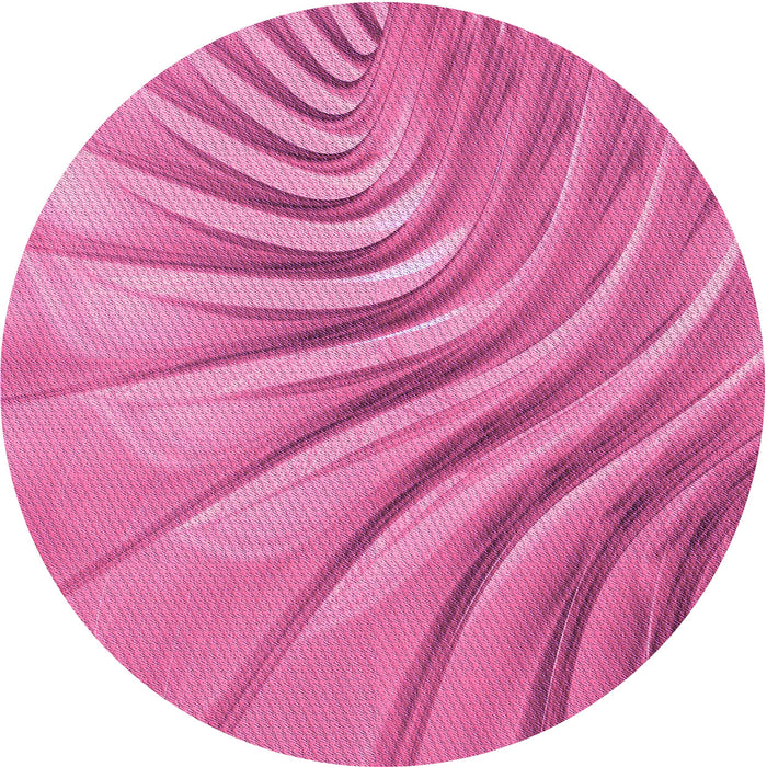 Square Machine Washable Transitional Deep Pink Rug in a Living Room, wshpat1577pur