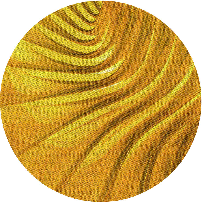 Square Machine Washable Transitional Orange Rug in a Living Room, wshpat1577yw