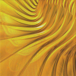 Square Patterned Deep Yellow Novelty Rug, pat1577