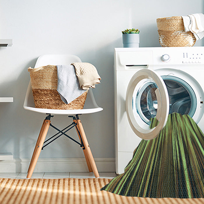 Machine Washable Transitional Yellow Green Rug in a Washing Machine, wshpat1578lblu