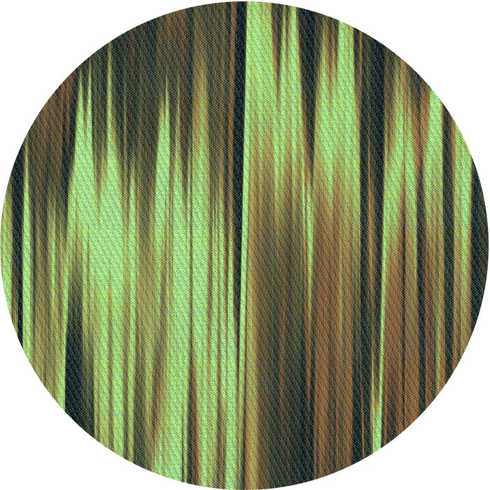 Square Machine Washable Transitional Yellow Green Rug in a Living Room, wshpat1579lblu