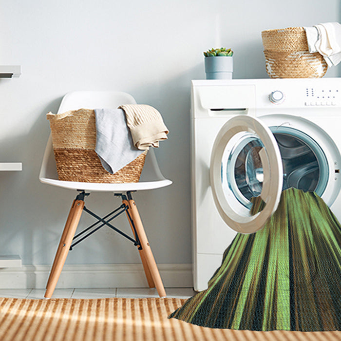 Machine Washable Transitional Yellow Green Rug in a Washing Machine, wshpat1579lblu