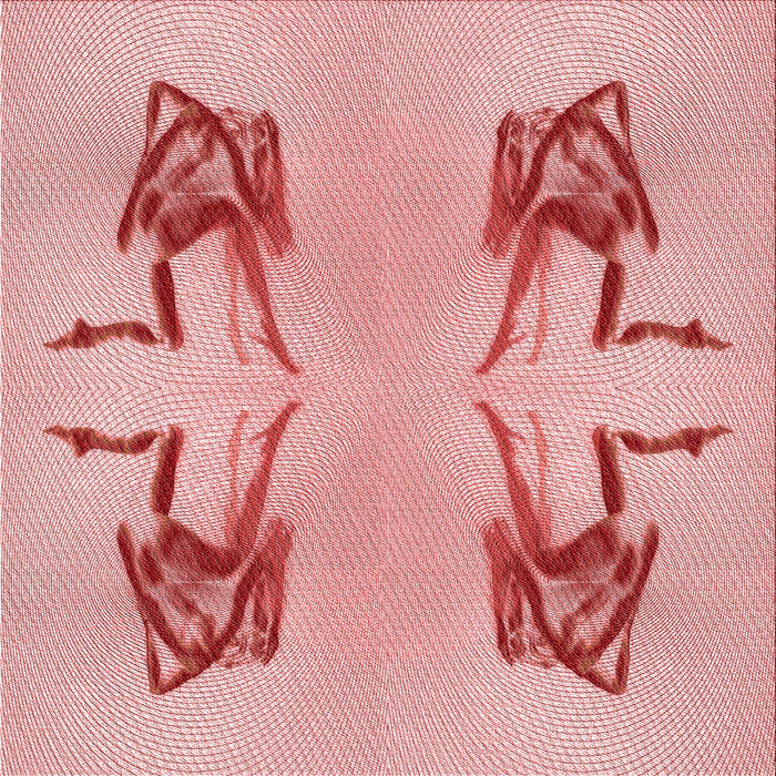 Round Machine Washable Transitional Pink Rug, wshpat158rd