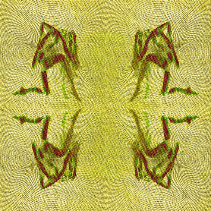 Round Machine Washable Transitional Yellow Rug, wshpat158yw