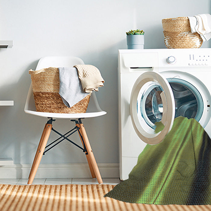 Machine Washable Transitional Yellow Green Rug in a Washing Machine, wshpat1580lblu