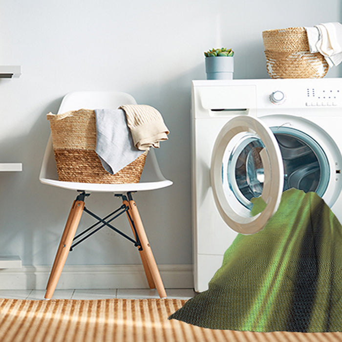 Machine Washable Transitional Yellow Green Rug in a Washing Machine, wshpat1581lblu