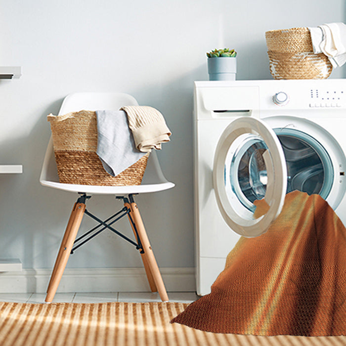 Machine Washable Transitional Red Rug in a Washing Machine, wshpat1581org