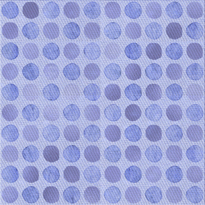 Round Machine Washable Transitional Light Slate Blue Rug, wshpat1583blu