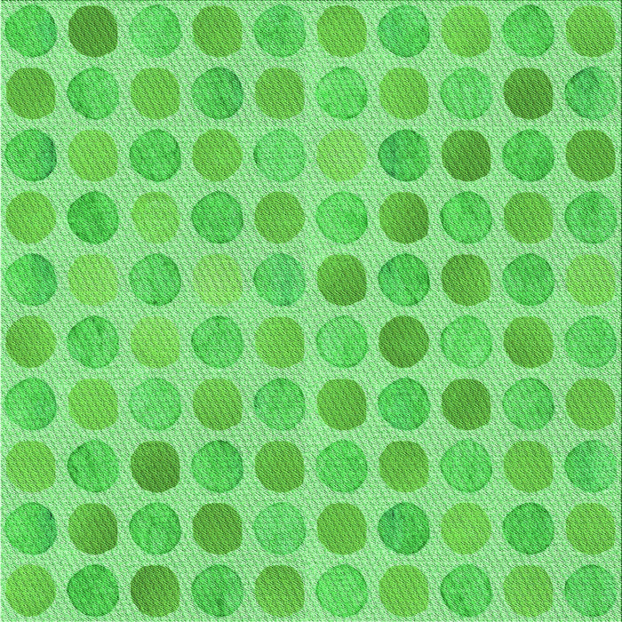 Round Machine Washable Transitional Neon Green Rug, wshpat1583grn