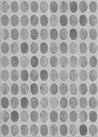 Machine Washable Transitional Gray Rug, wshpat1583gry