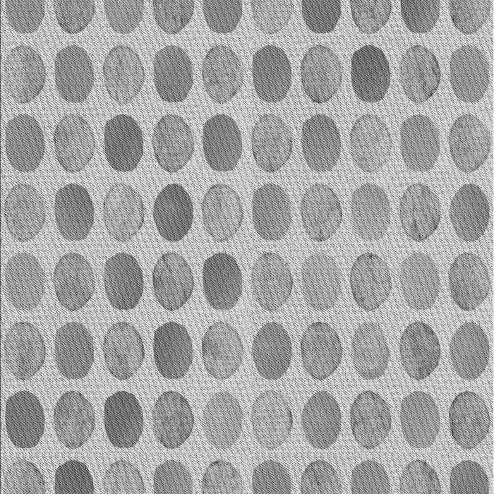 Machine Washable Transitional Gray Rug, wshpat1583gry