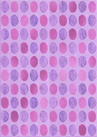 Machine Washable Transitional Pastel Purple Pink Rug, wshpat1583pur