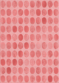 Machine Washable Transitional Pastel Pink Rug, wshpat1583rd