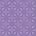 Round Patterned Purple Mimosa Purple Rug, pat1585blu