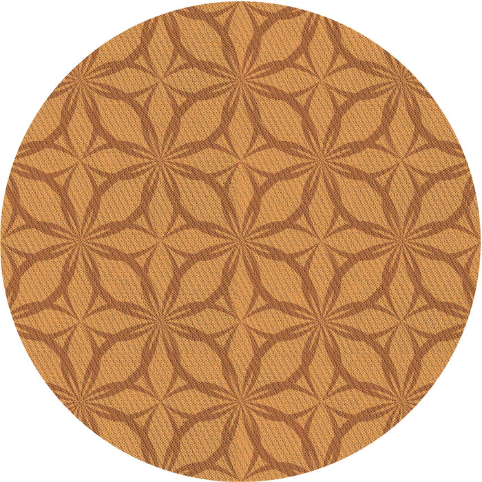 Square Machine Washable Transitional Orange Red Orange Rug in a Living Room, wshpat1585brn