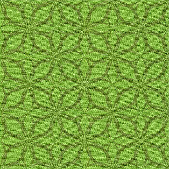 Round Machine Washable Transitional Bright Green Rug, wshpat1585grn