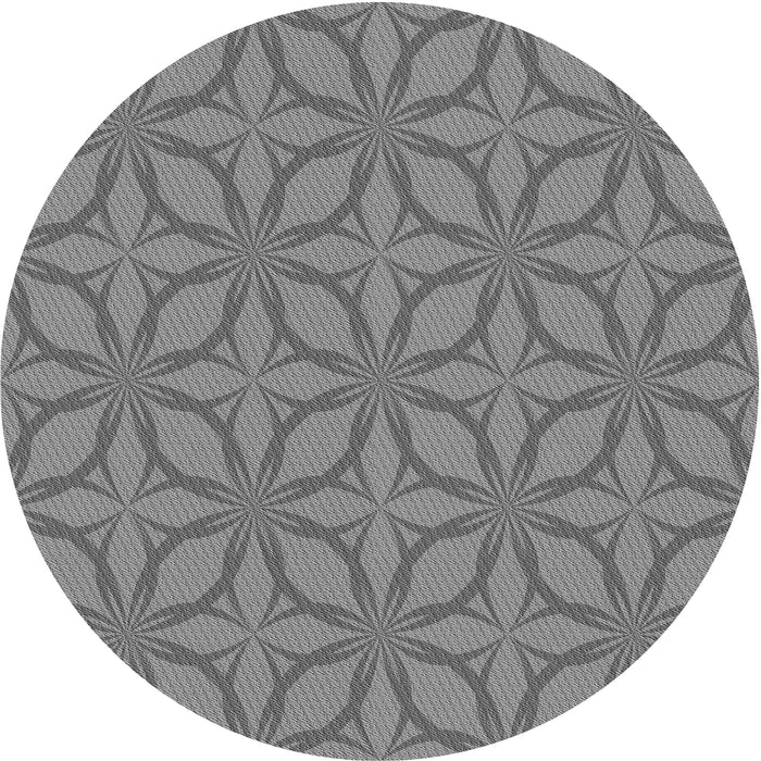 Square Machine Washable Transitional Ash Gray Rug in a Living Room, wshpat1585gry