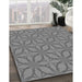 Machine Washable Transitional Ash Gray Rug in a Family Room, wshpat1585gry