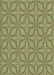 Patterned Avocado Green Rug, pat1585lblu