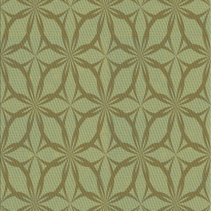 Patterned Avocado Green Rug, pat1585lblu