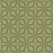 Round Patterned Avocado Green Rug, pat1585lblu