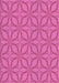 Patterned Deep Pink Rug, pat1585pur