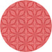 Square Patterned Red Rug, pat1585rd